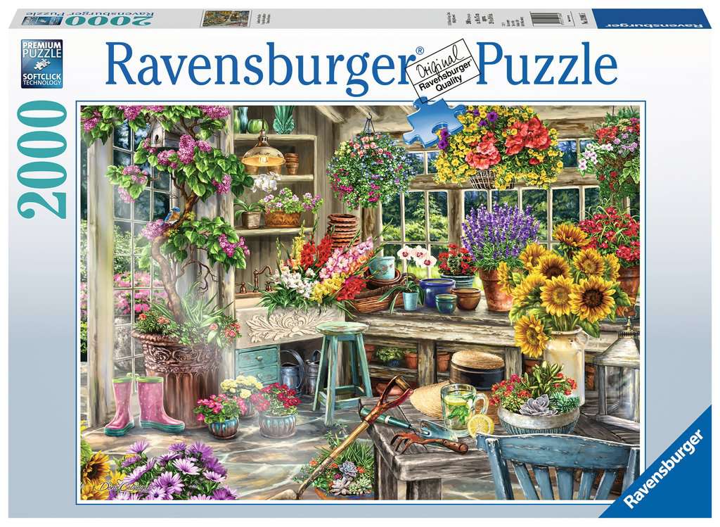 RAVENSBURGER GARDENERS PARADISE PUZZLE 2000 PIECE – Toyworld Australia