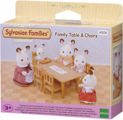 Sylvanian Families Family Table And Chairs Accessories Set