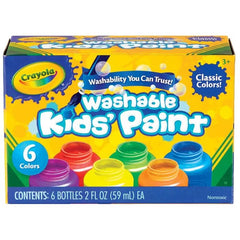 Crayola Washable Paint Pack 6 Pack