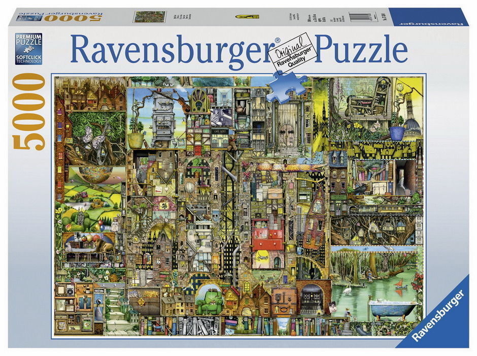 Ravensburger Colin Thompson Bizarre Town 5000 Piece