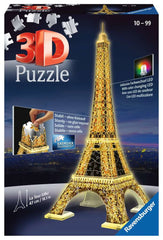 Ravensburger Eiffel Tower At Night 3D Puzzle 216 Piece