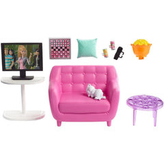 Barbie Furniture Pink Couch