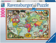 Ravensburger Around The World By Bike Puzzle 1000 Piece