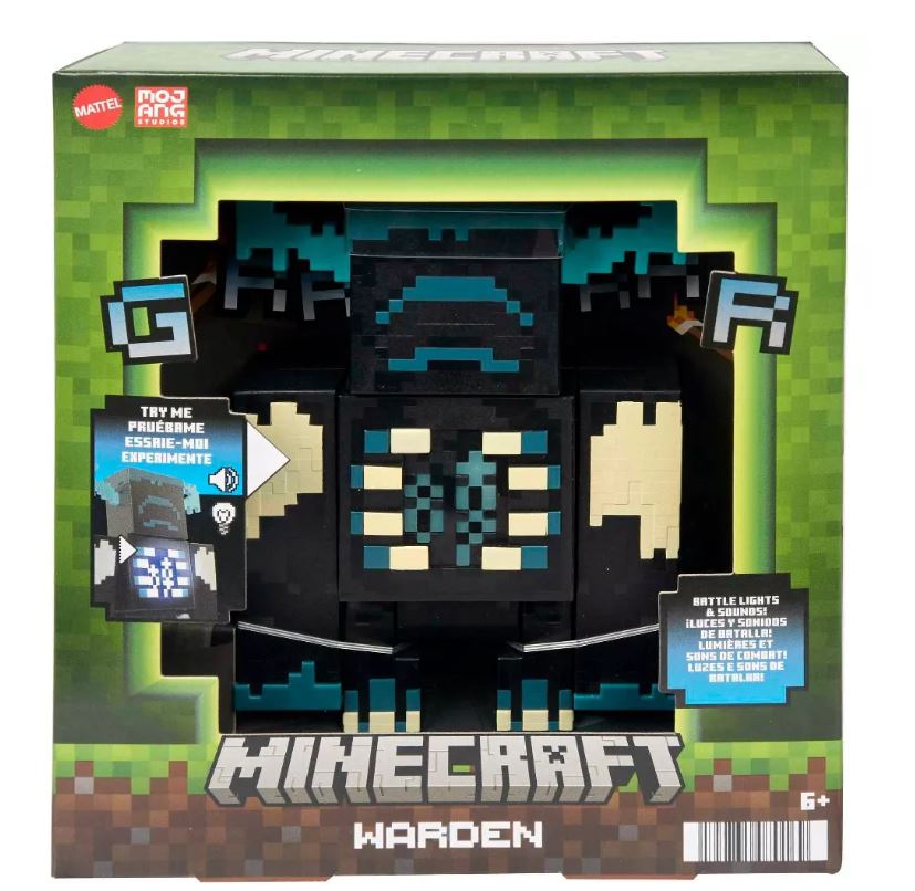 Minecraft Warden Figure