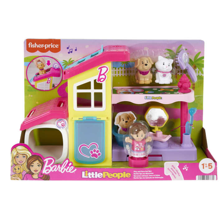 Fisher-Price Little People Barbie Play And Care Pet Spa