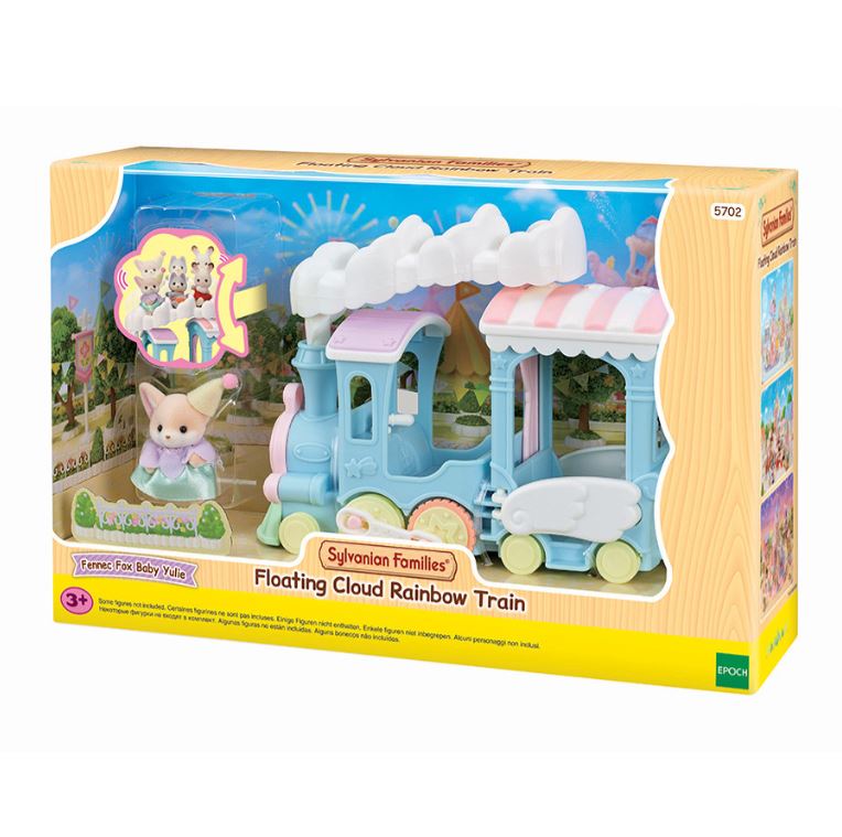 Sylvanian Families Floating Cloud Rainbow Train