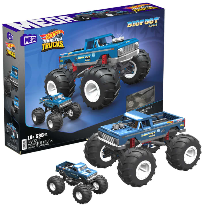 MEGA Construx Hot Wheels Monster Trucks Bigfoot Toyworld Australia