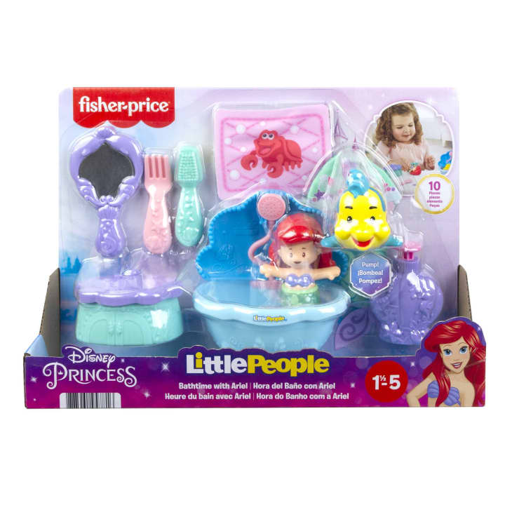 Fisher-Price Little People Disney Princess Bathtime With Ariel