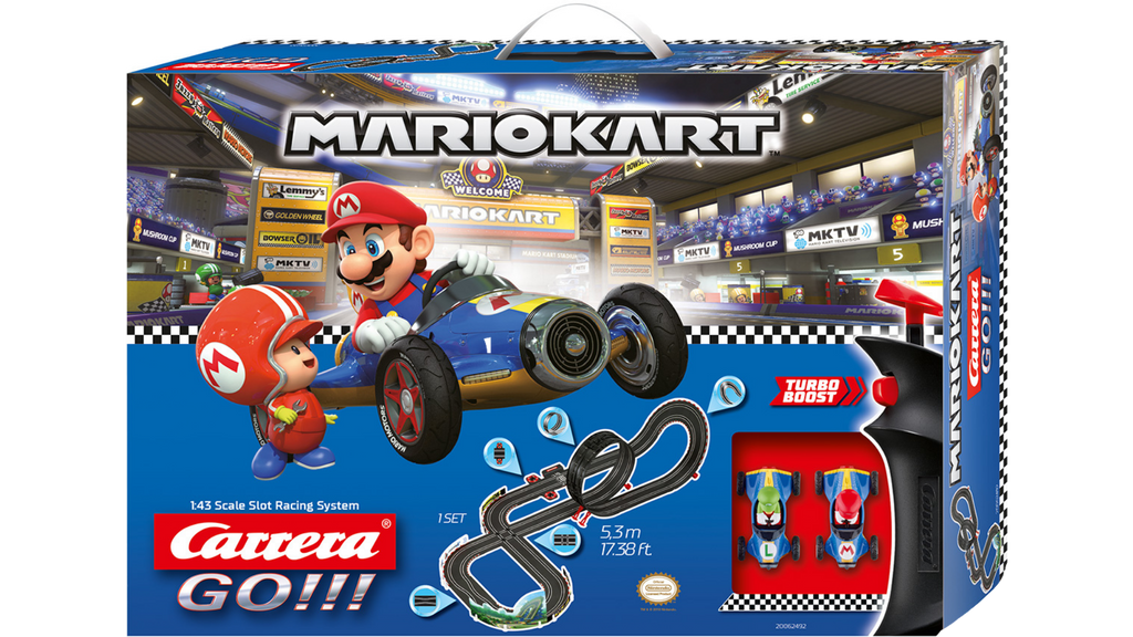 Carrera Go!!! Nintendo Mario Kart - Mach 8 - 5.3 Metre Track