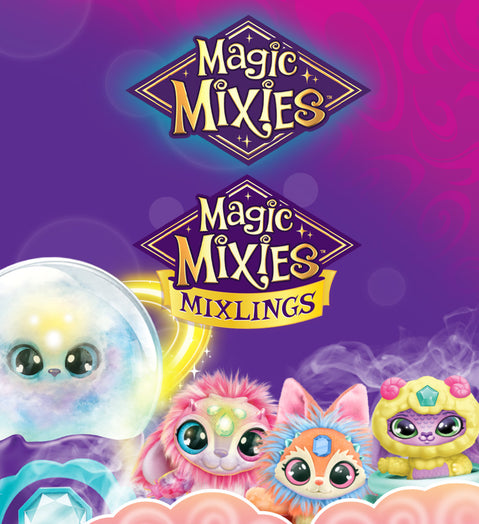 MAGIC MIXIES MIXLINGS - SPARKLE MAGIC MEGA PACK - INCLUDES 4 FIGURES - NEW