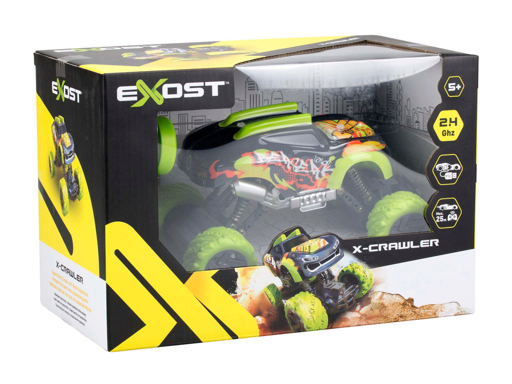 Silverlit Exost 2.4Ghz Remote Control X-Crawler Black & Green