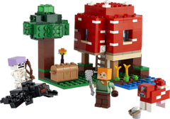 LEGO 21179 Minecraft The Mushroom House