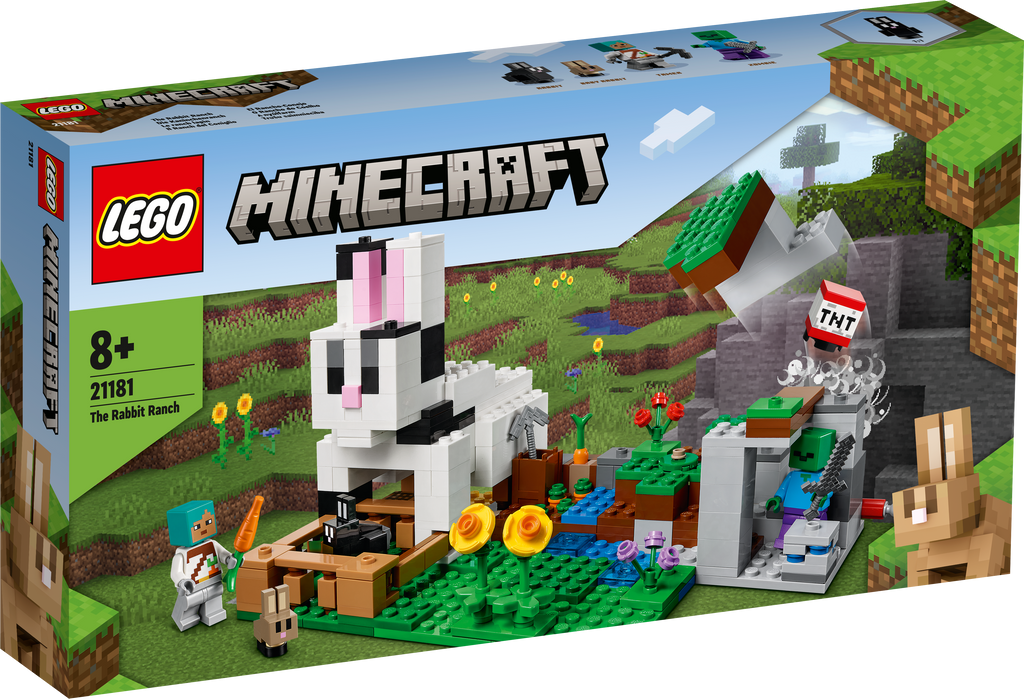 LEGO 21181 Minecraft The Rabbit Ranch