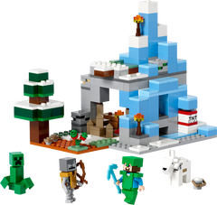 LEGO 21243 Minecraft The Frozen Peaks