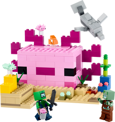 LEGO 21247 Minecraft The Axolotl House