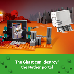 LEGO 21255 Minecraft The Nether Portal Ambush