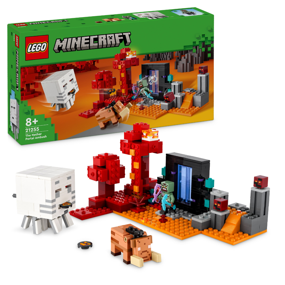 LEGO 21255 Minecraft The Nether Portal Ambush