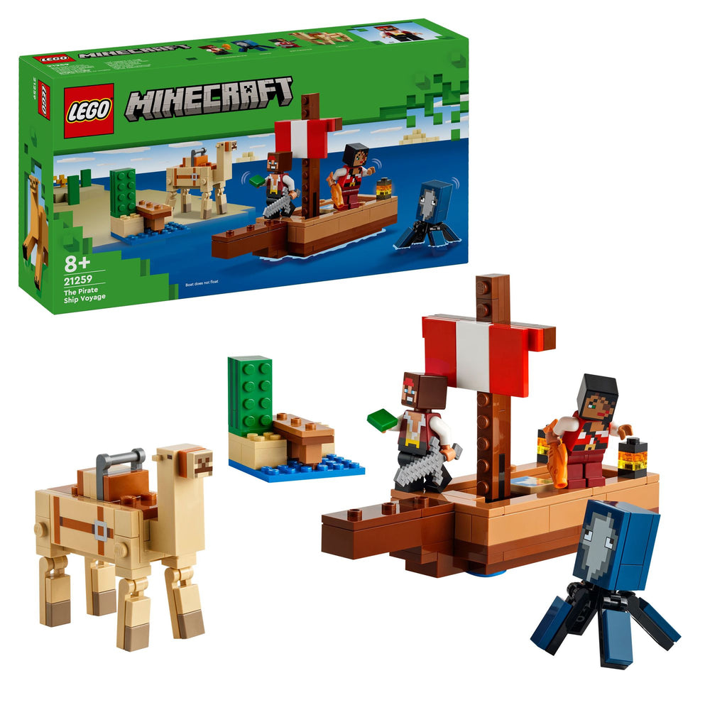 LEGO 21259 Minecraft The Pirate Ship Voyage