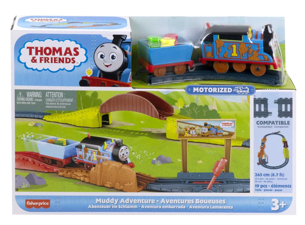 Fisher-Price Thomas & Friends Motorized Track Set Muddy Adventures