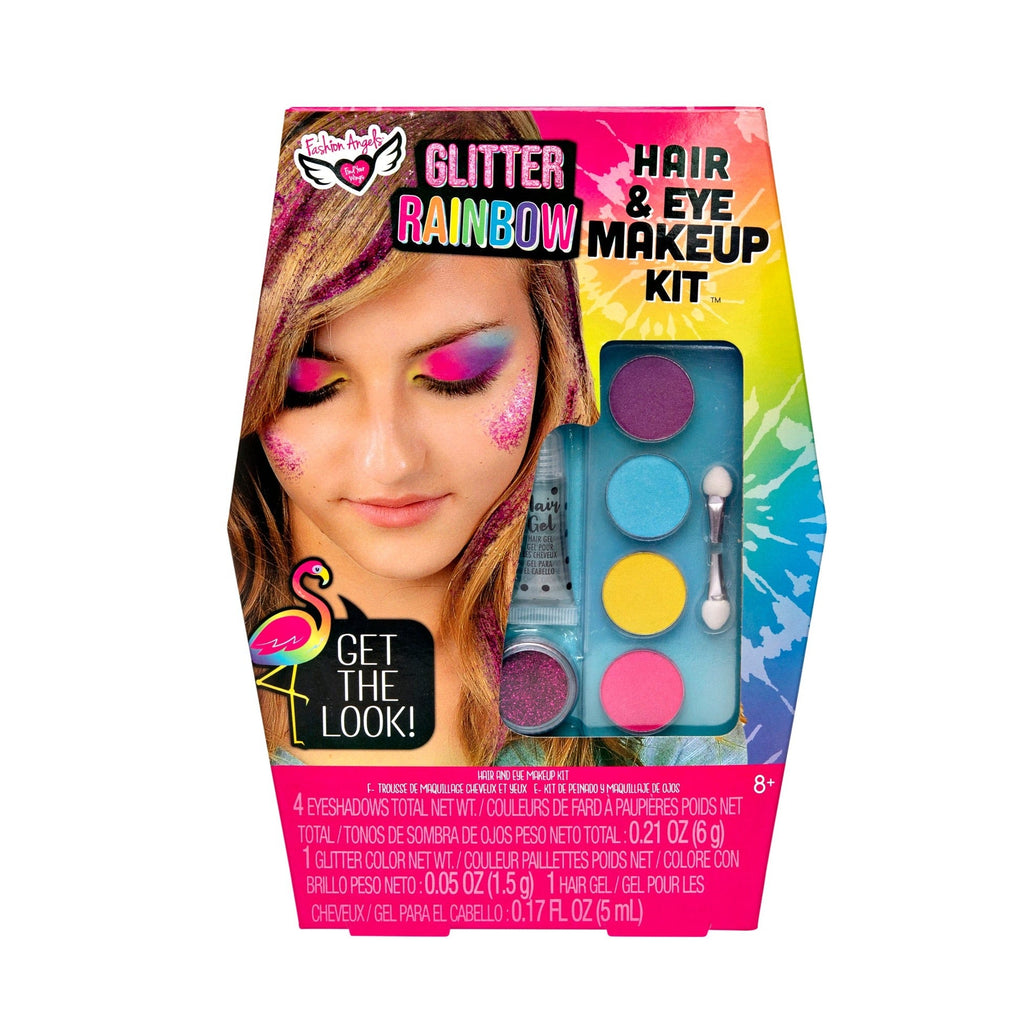 Crayola Glitter Rainbow Hair & Eye Makeup Kit