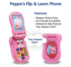 Peppa Pig Peppa's Flip & Learn Phone