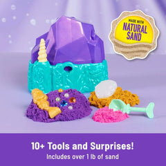 Kinetic Sand Mermaid Crystal Playset