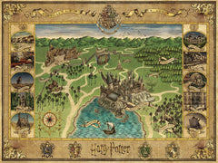 Ravensburger Harry Potter Hogwarts Map 1500 Piece