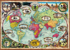 Ravensburger Around The World By Bike Puzzle 1000 Piece