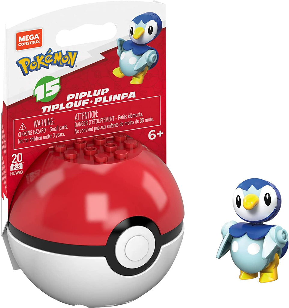 MEGA Construx Pokemon Pokeball Piplup