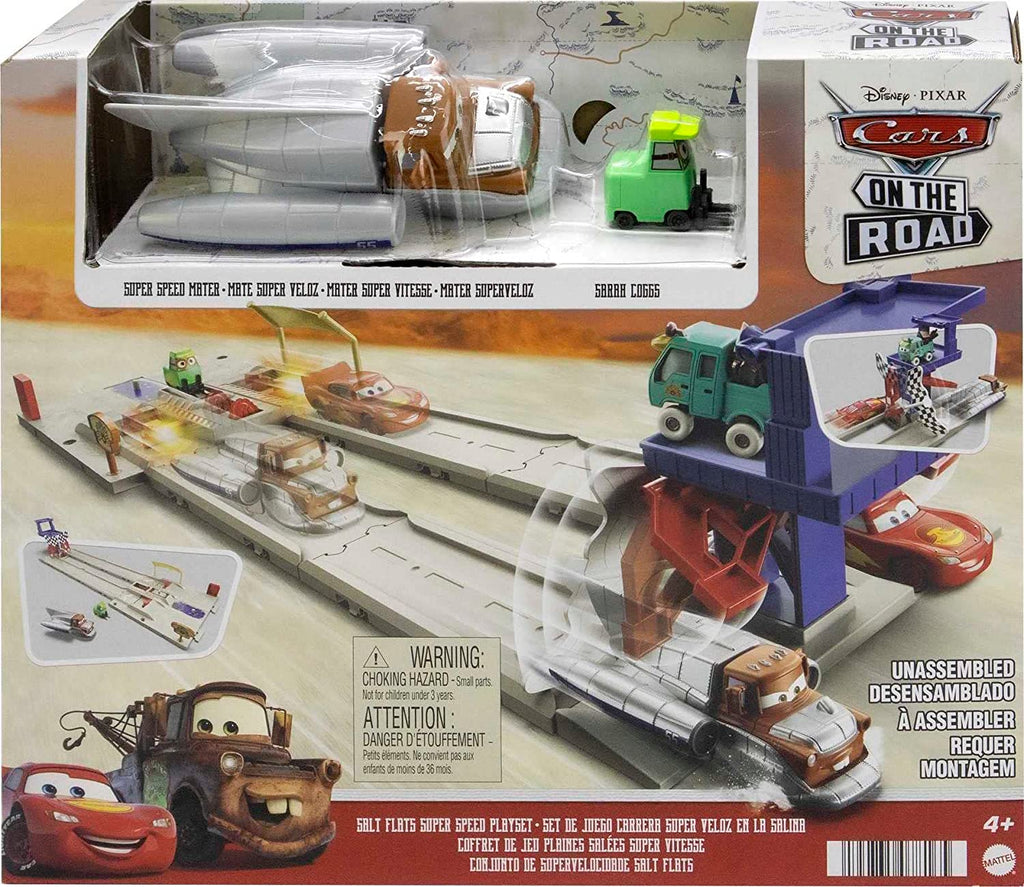 Disney Pixar Cars On The Road Salt Flats Trackset