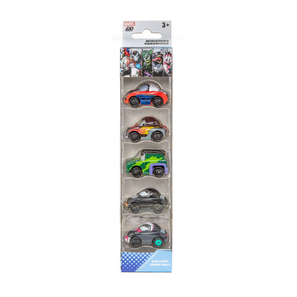 Marvel Go Venomized Miniature Vehicles 5 Pack