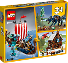 LEGO 31132 Creator Viking Ship And The Midgard Serpent