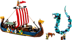 LEGO 31132 Creator Viking Ship And The Midgard Serpent