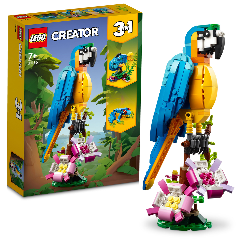 LEGO 31136 Creator Exotic Parrot