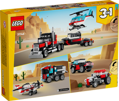 LEGO 31146 Creator Flatbed Truck With Helicpoter