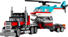 LEGO 31146 Creator Flatbed Truck With Helicpoter