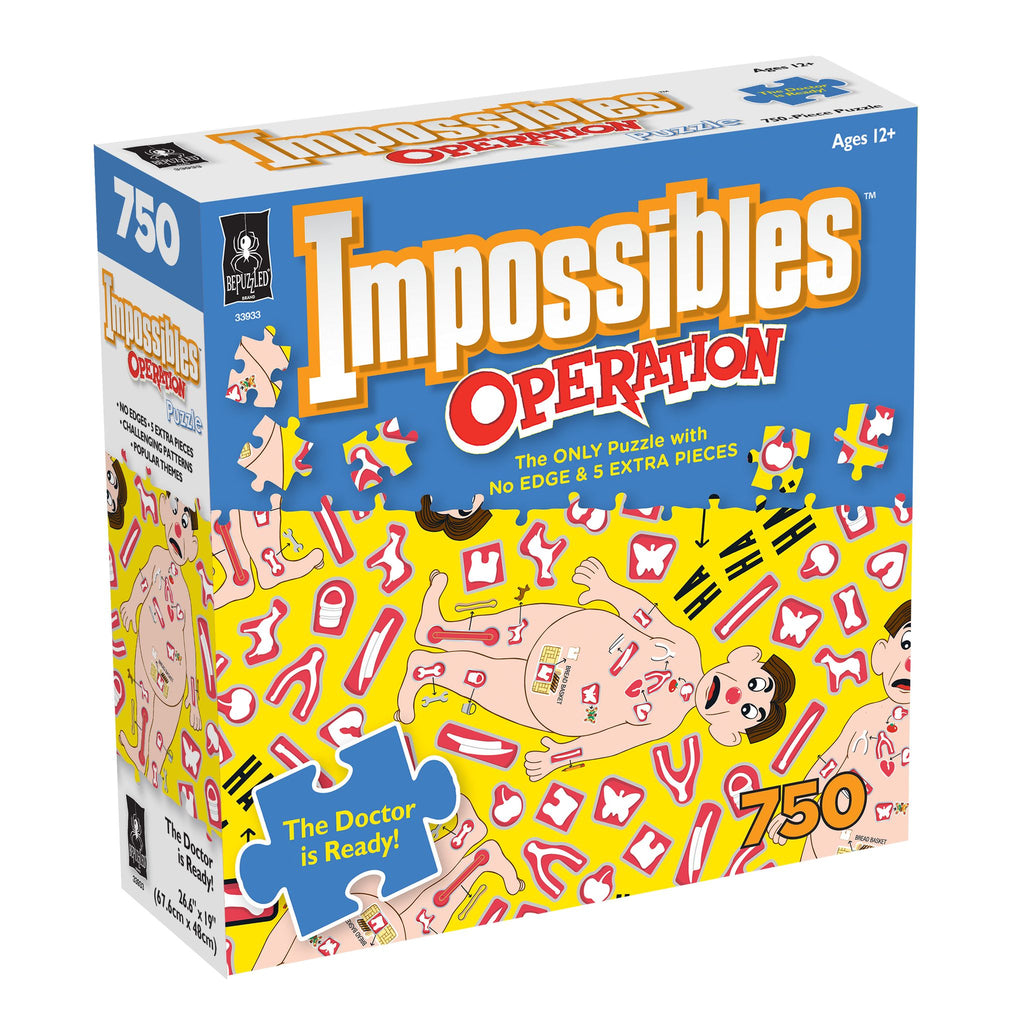 Hasbro Impossibles Operation 750 Piece Puzzle