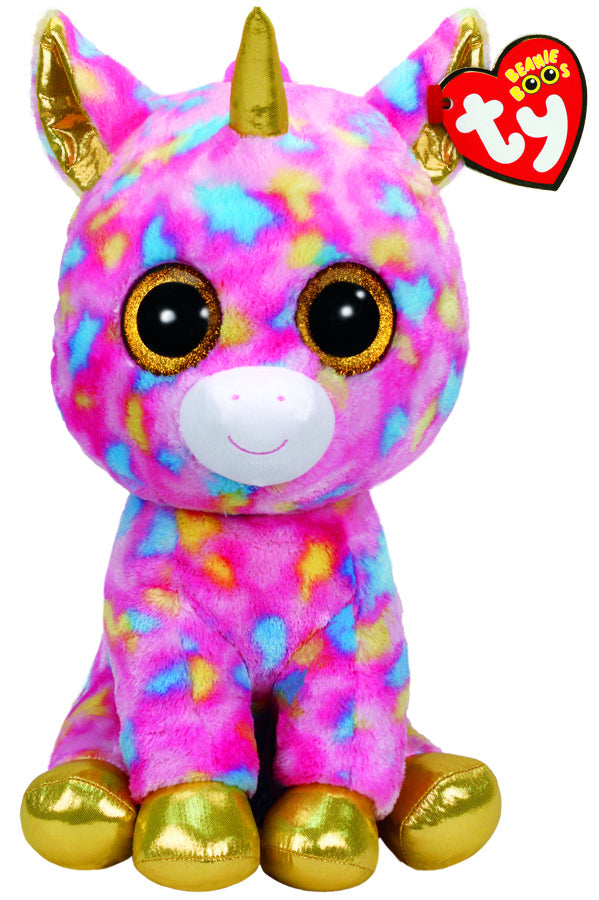 Beanie Boo Xl Fantasia Multicolor Unicorn Toyworld Toyworld Australia