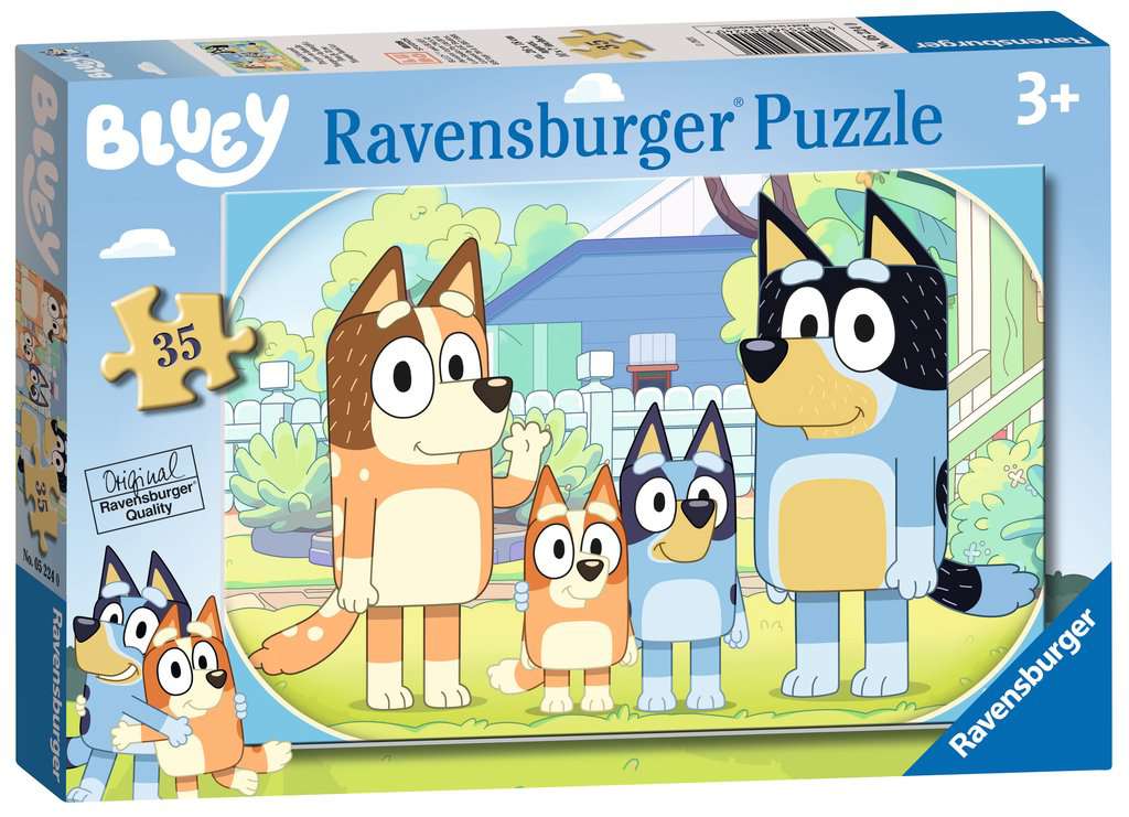 Ravensburger Bluey And Friends Family Time 35 Piece