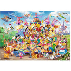 RAVENSBURGER DISNEY CARNIVAL CHARACTERS 1000 PIECE PUZZLE