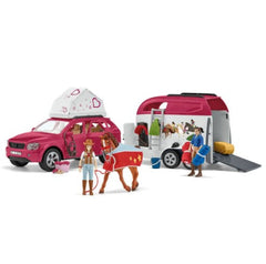 Schleich Horse Club Horse Adventures With Car And Trailer Set