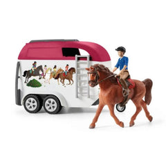 Schleich Horse Club Horse Adventures With Car And Trailer Set