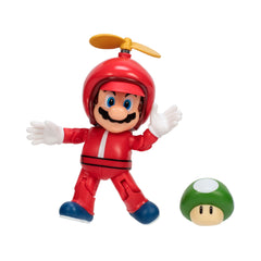 SUPER MARIO 4 INCH FIGURE PROPELLER MARIO