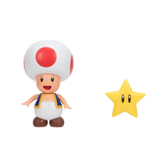 SUPER MARIO 4 INCH FIGURE TOAD