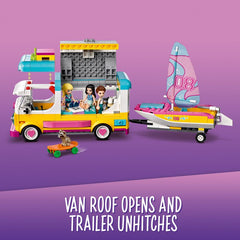 LEGO 41681 Friends Forest Camper Van And Sailboat