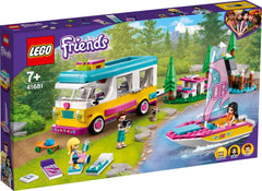 LEGO 41681 Friends Forest Camper Van And Sailboat