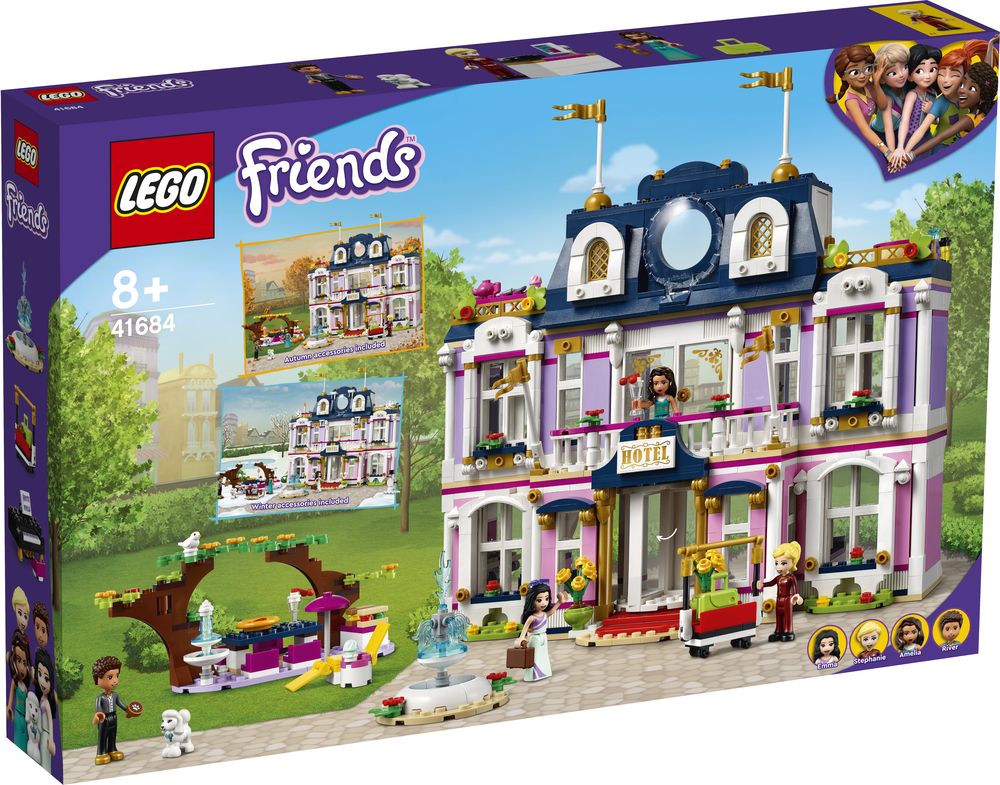 LEGO 41684 FRIENDS HEARTLAKE CITY GRAND HOTEL