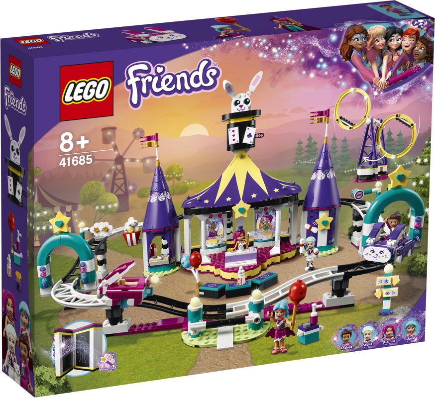 LEGO 41685 FRIENDS MAGICAL FUNFAIR ROLLER COASTER