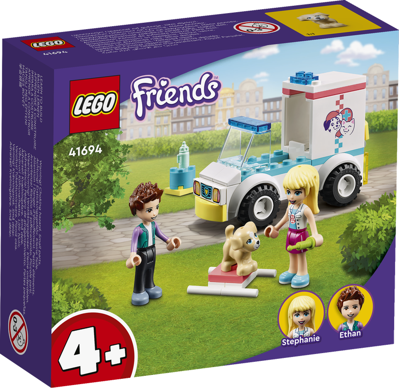 LEGO 41694 Friends Pet Clinic Ambulance
