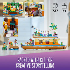 LEGO 41702 Friends Canal Houseboat
